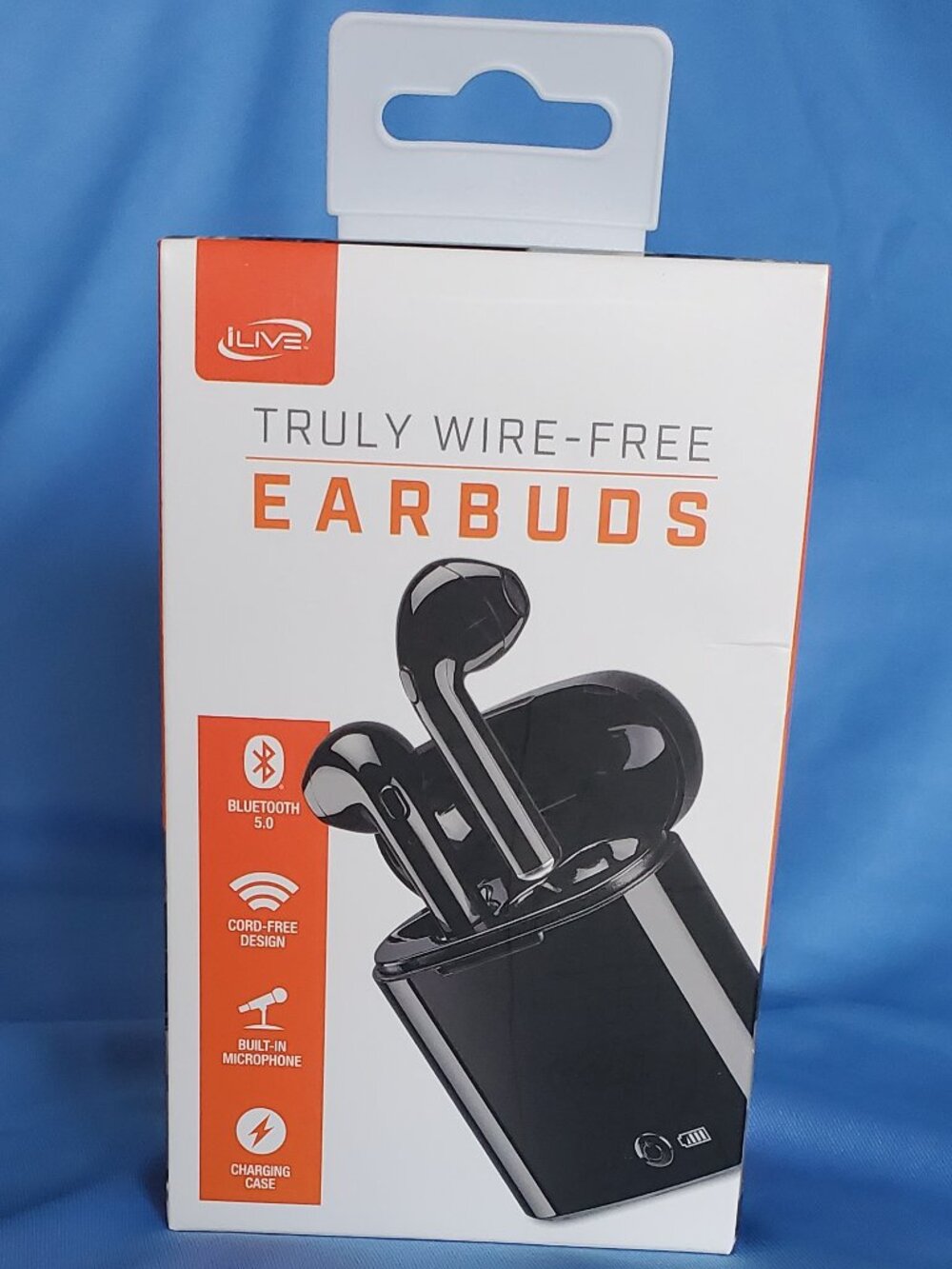 I LIVE truly wire-free earbuds & charging case bluetooth 5.0 Brand New!